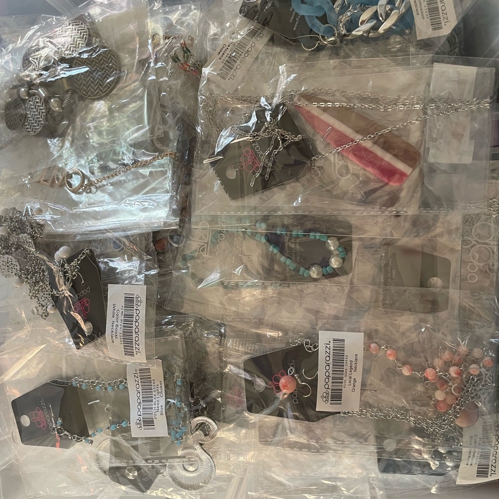 50 Paparazzi Necklaces - various metal types!